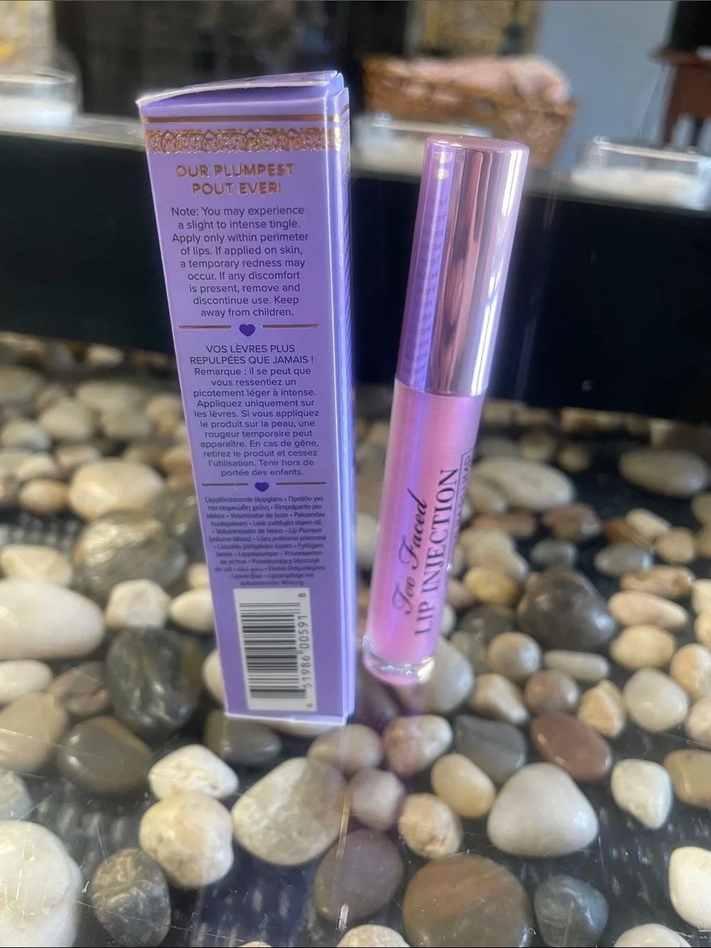 Too Faced Lip Injection Maximum Plump in Blueberry Buzz